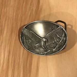 Siskiyou belt bucki. American eagle.